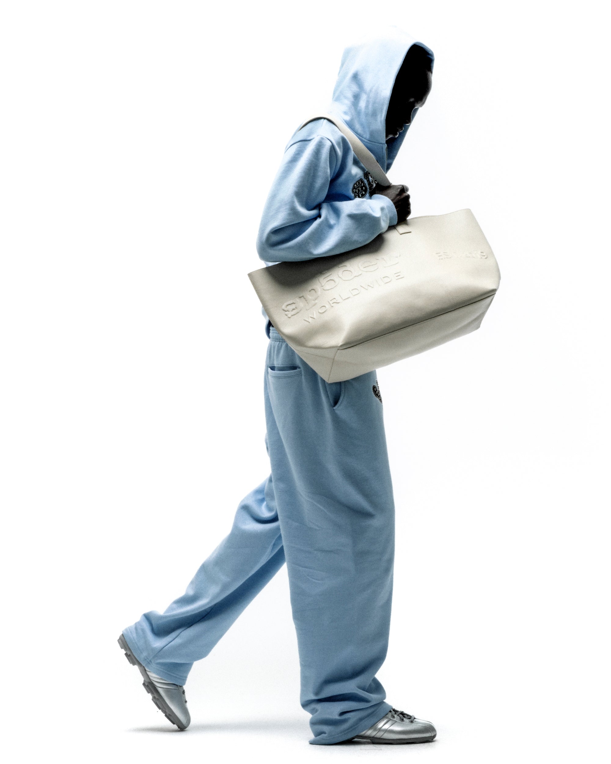 GHOST LEATHER TOTE BAG - Image 7