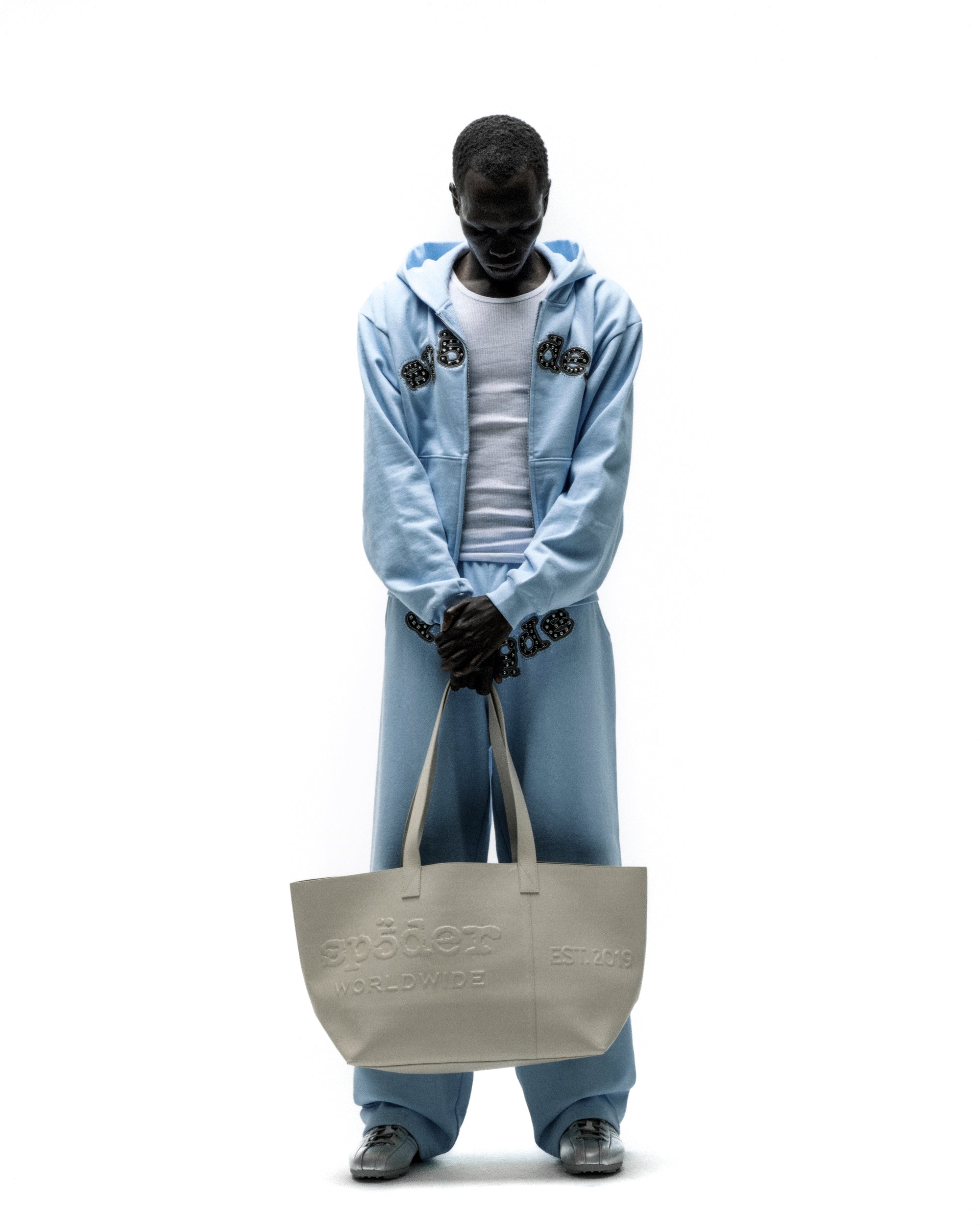 GHOST LEATHER TOTE BAG - Image 5