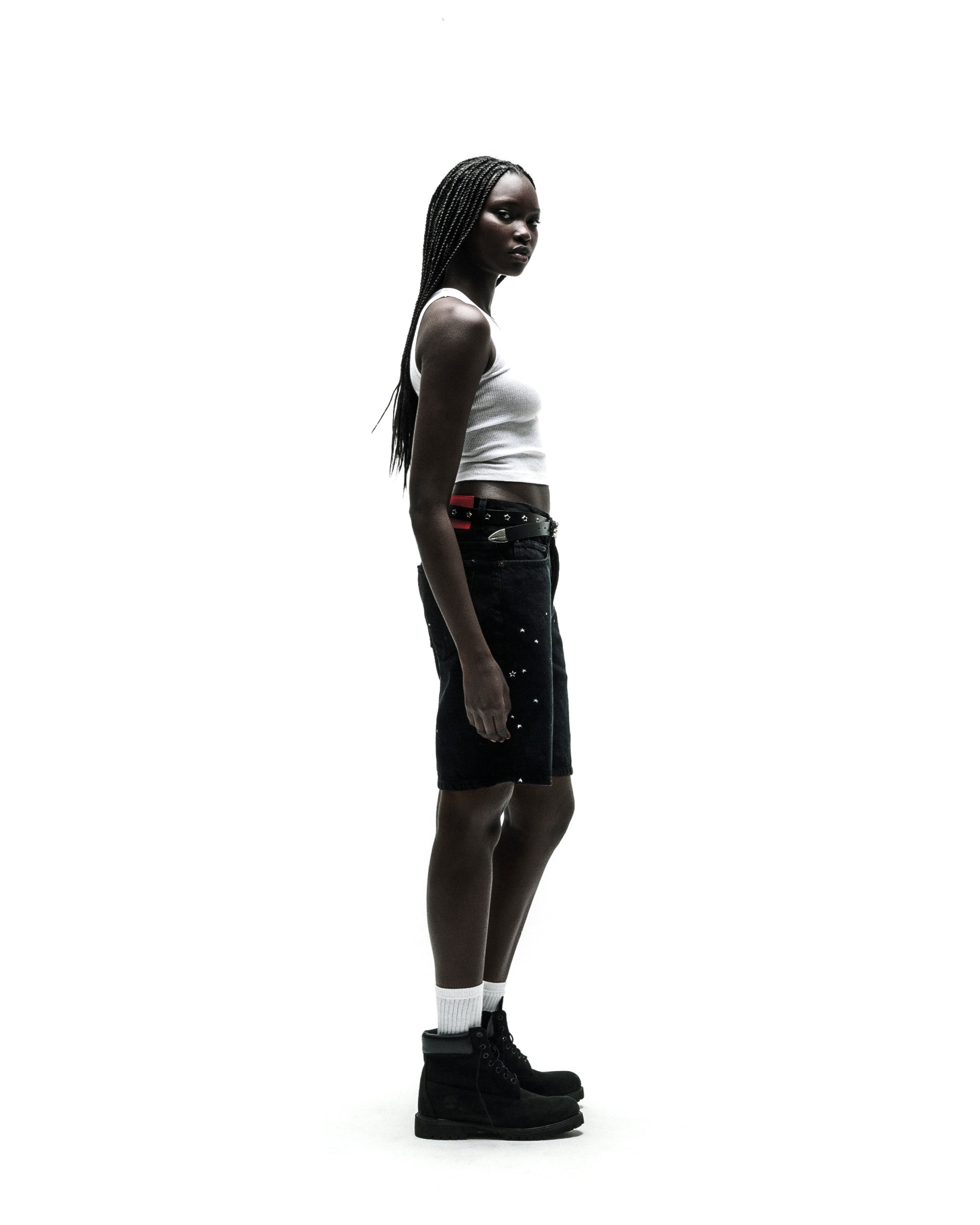 HEAVY WEB DENIM SHORT - Image 8